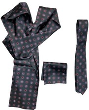 Cravatta Foulard Set Con