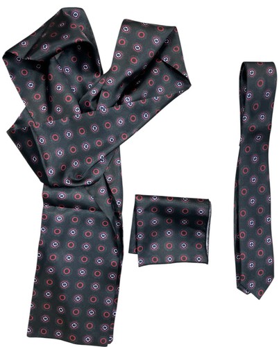 Cravatta foulard set con - set,