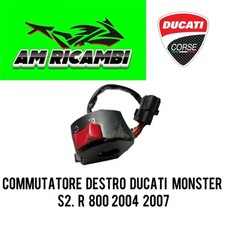 COMMUTATORE DESTRO DUCATI MONSTER S2 R  800 2004 2007
