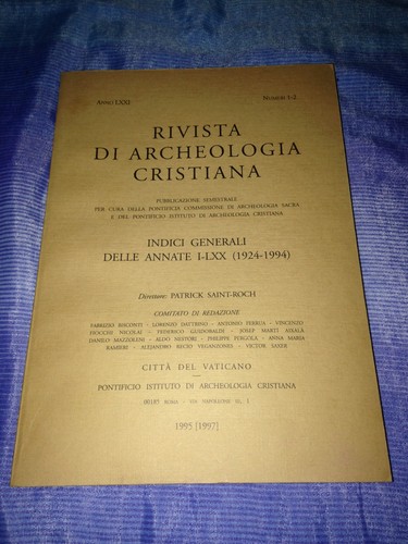 Rivista archeologia - di,