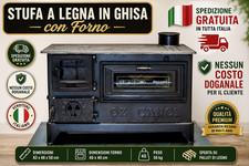 Stufa a Legna in Ghisa con