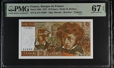 FRANCIA 1975 10 FRANCHI PMG 67
