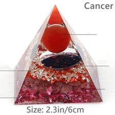 1X 6cm The Zodiac Piramide