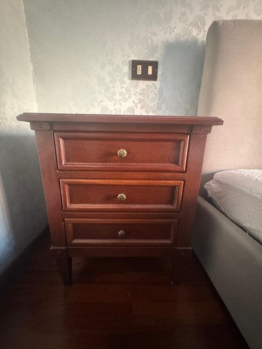 Comodino legno stile - legno,