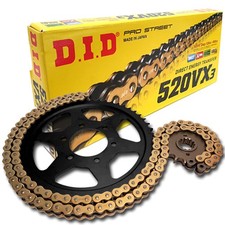 Kit Catena DID Acciaio 520VX3