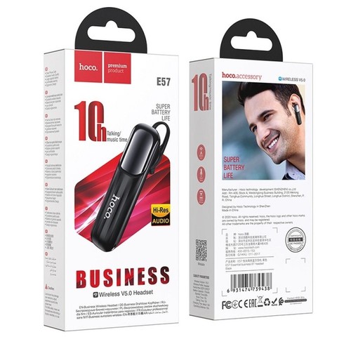 Hoco auricolari bluetooth mono - auricolari,
