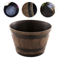 en Barrel Planter en Fioriera