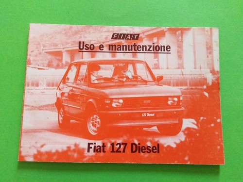 Fiat 127 diesel libretto - 127 ,
