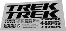 SET DECALCOMANIE NERE TREK