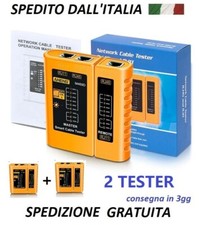 Tester per cavi di rete RJ45