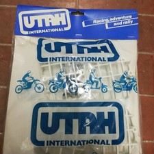 Kit coprifrecce cover arrows griglie grids HONDA XL 125 200 R PD -  UTAH bianco 