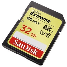 Scheda SD Sandisk 32G M5 extreme C1 U HD per Olympus VG-160 SZ-16 E-P5 SP-810UZ