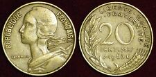 FRANCE 20 centimes 1963 owl