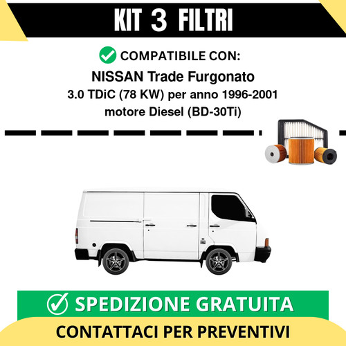Kit filtri tagliando per - 3,