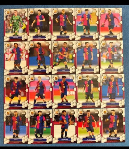Topps barcelona fan set - fc,