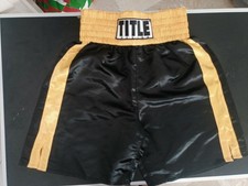 Pantaloncini da boxe TITLE Fight Boxing Muay Thai MMA Arti Marziali tg L