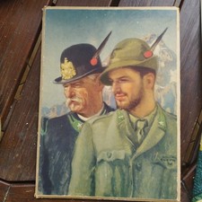 IL VECIO E IL BOCIA DI GIULIO BOETTO Originale cartonato  1950 - ALPINI Saluzzo