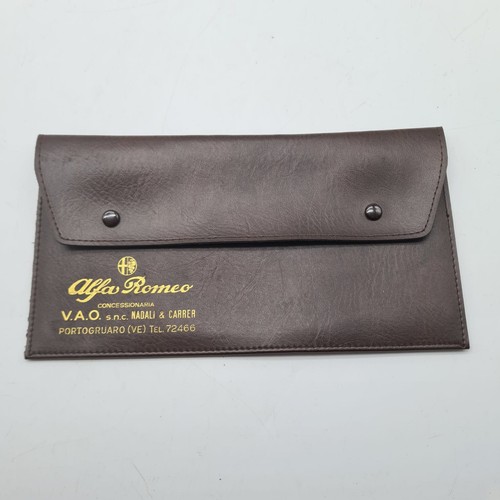 Alfa romeo pouch manual - manual, owner