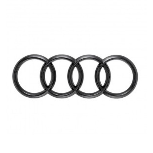 Logo posteriore anelli audi - logo,
