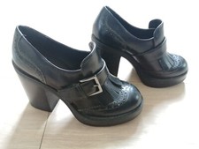 Scarpe Donna Bata Nere Tacco