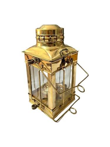 Lampada olio vintage - vintage, ottone