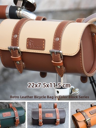 Borsa manubrio bici retrò - bici,