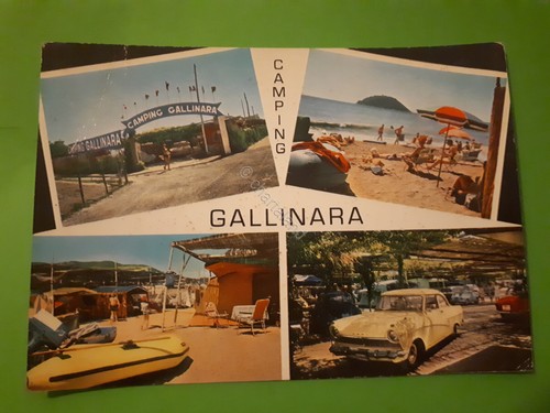 Cartolina albenga camping - cartolina,