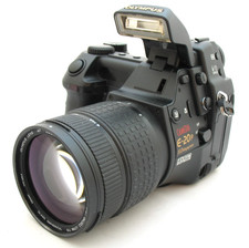 Olympus Camedia E-20P fotocamera reflex digitale vintage 5 MP CCD