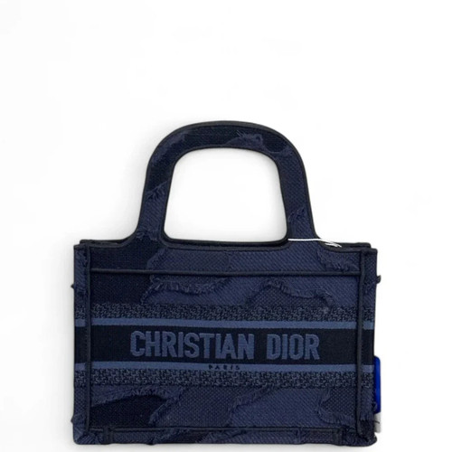 Dior mini book tote blue - dior,