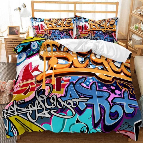 Set lenzuola graffiti moda
