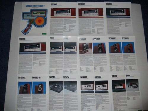 Sansui 1976 brochure - sansui,