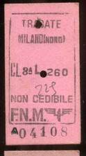 Biglietto Treno Ferrovia