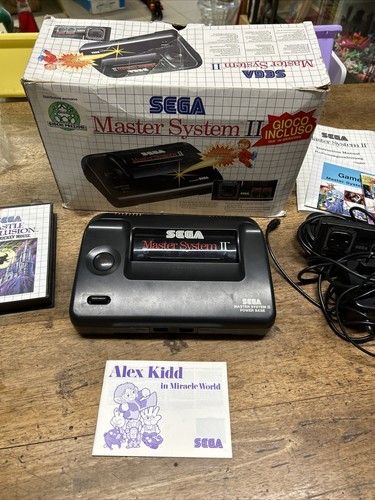 Console sega master system - console,