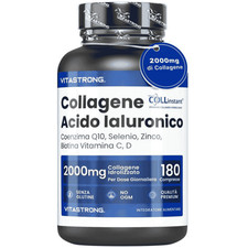 Vitastrong Collagene Acido Ialuronico 180 cpr