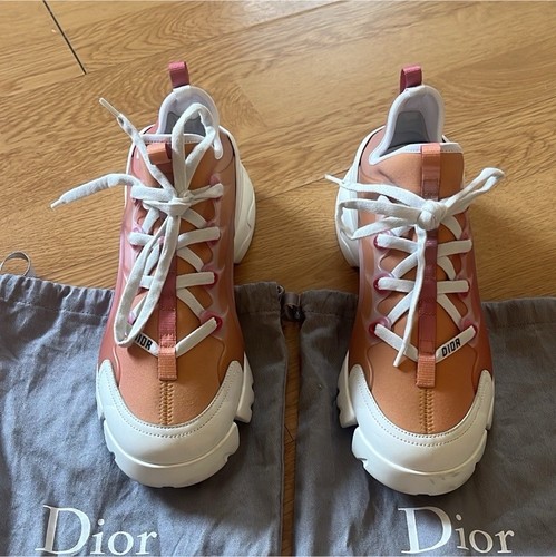 Dior baskets femme rose/blanc