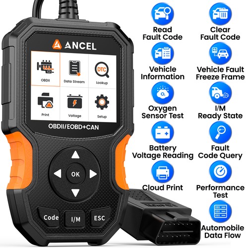 Ancel as300 obd2 - ancel, code