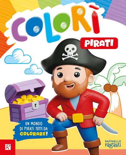 Libro pirati colori - -, pirati.
