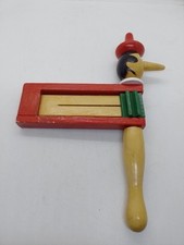Pinocchio raganella giocattolo vintage