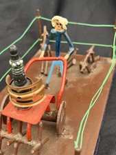 Scena trattore arte popolare