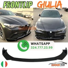 SOTTO PARAURTI LOOK QUADRIFOGLIO per✅ ALFA ROMEO GIULIA LAMA SPLITTER FRONTALE
