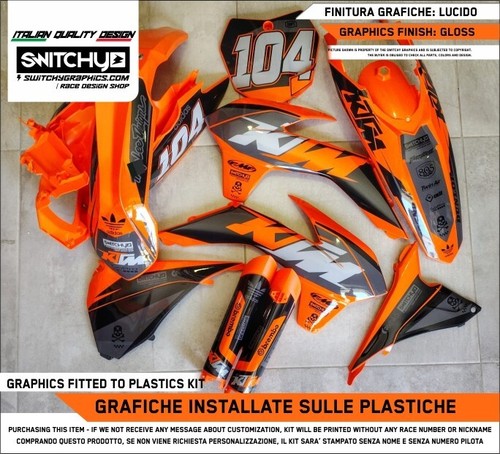 Plastiche grafiche ktm 2013 - grafiche,