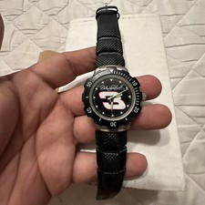 Raro orologio vintage Dale Earnhardt NASCAR gioco tempo ha bisogno di batteria così com'è