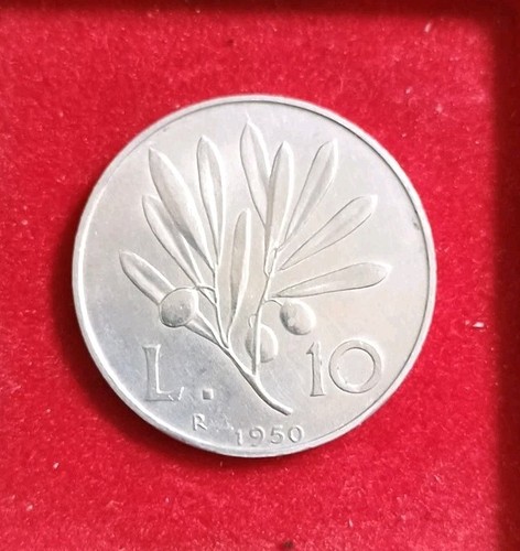 Italia lire 1950 - 10,