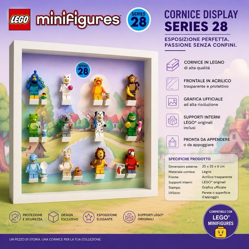 Cornice display lego - cornice,