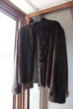 GIUBBOTTO PELLICCIA VISONE FEMMINA