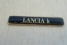 badge Lancia K coupè berlina