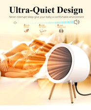 Portable Electric Fan Heater