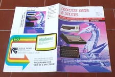 Rivista COMPUTER GAMES & UTILITIES 2 del 1985 Spectrum Commodore 64 Sinclair