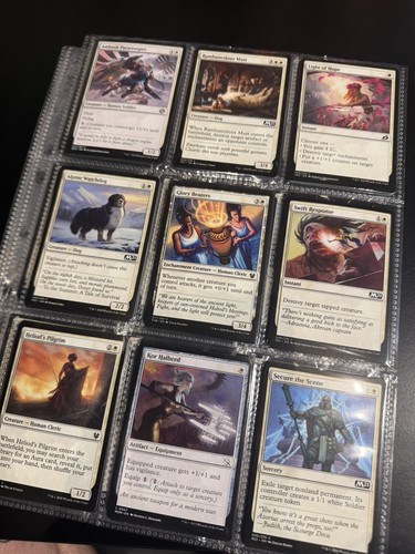 Mtg lotto 800 carte bianco - mtg,