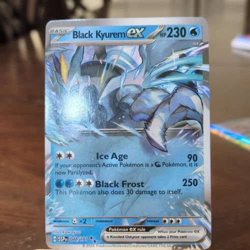 Pokémon black kyurem holo - black,